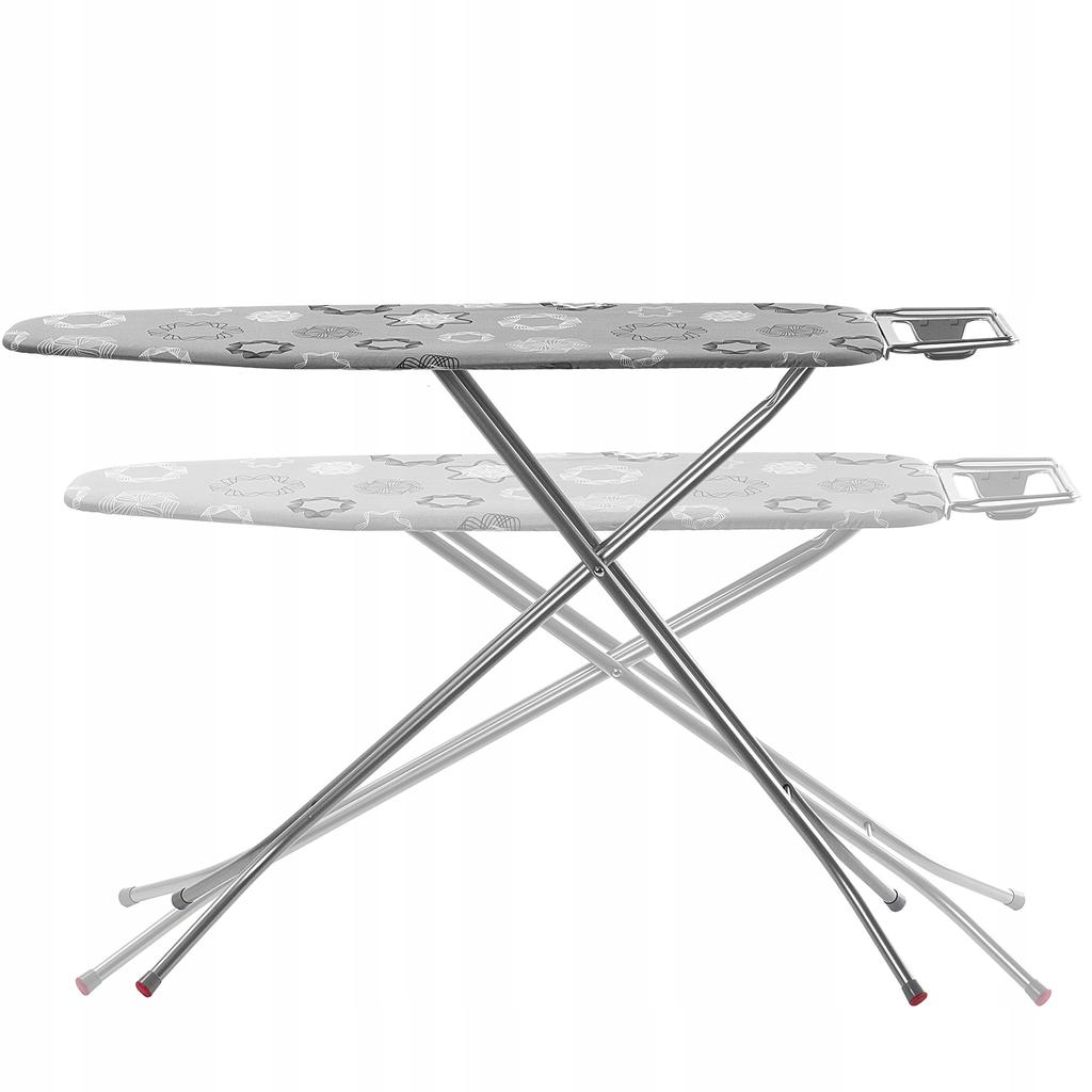 KADAX Ironing Board 120x38cm Wide Top Foldable Iron Holder