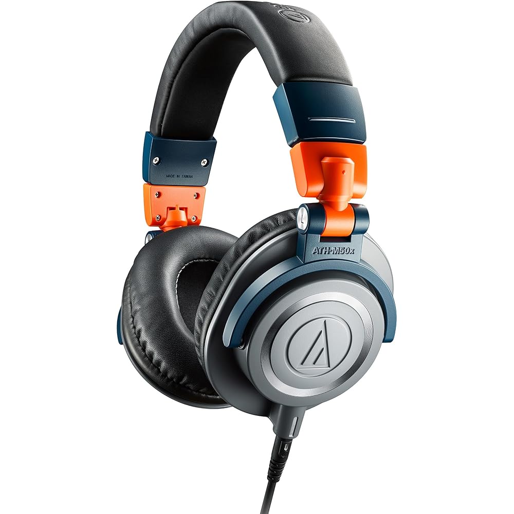 Audio-Technica ATH-M50x LAB Studio Monitor Headphones Limited Color Wired for Studio Recording Mixing DJ Gaming