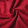 BITCED Plus Size Solid Color Casual Resort Dress Tie-Detail Resort V-Neck Midi Dress