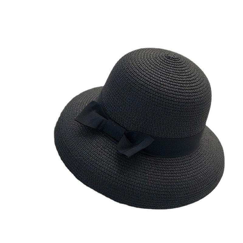 Straw Hat Female Sunshade Sunscreen Hat Summer Lampshade Hat Outdoor Versatile Sun Hat Adult