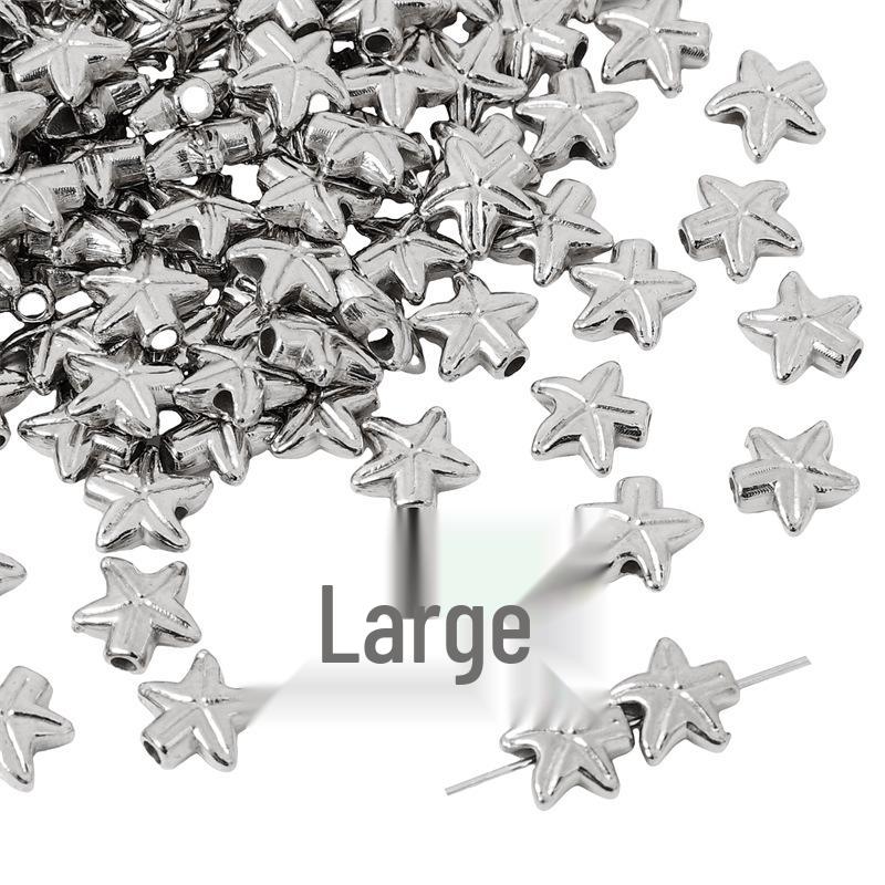 Fishtail Star Butterfly Blumen-Abstandshalterperlen - Schmuckzubehör für DIY Halsketten, Armbänder und Ohrringe