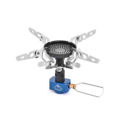 Outdoor Camping Gasbrenner Outdoor Kocher 3300W Campingausrüstung Tragbar Tourist Überleben Bushcraft Küche