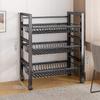 HUALEAI Multi-Layer Adjustable Kitchen Storage Rack