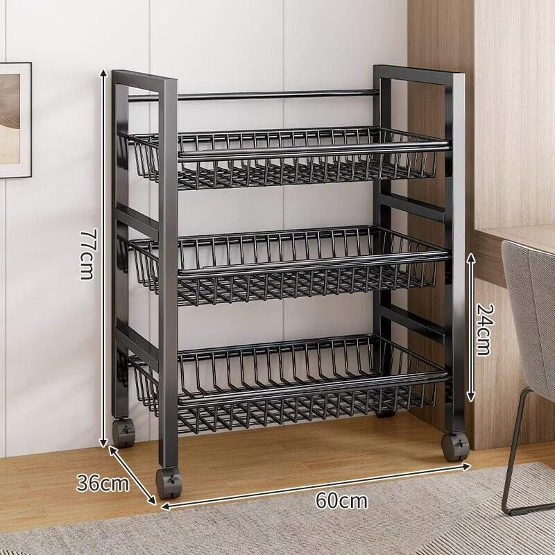 HUALEAI Multi-Layer Adjustable Kitchen Storage Rack