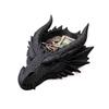 Support Présentoir Multifonctionnel pour Bijoux Ornements Tête de Dragon Impression 3D Bureau