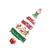 User Friendly Santa Decoration Paper Door Hanger Easy Install Holiday Indoors Outdoor Decors Christmas Party Door Garlands