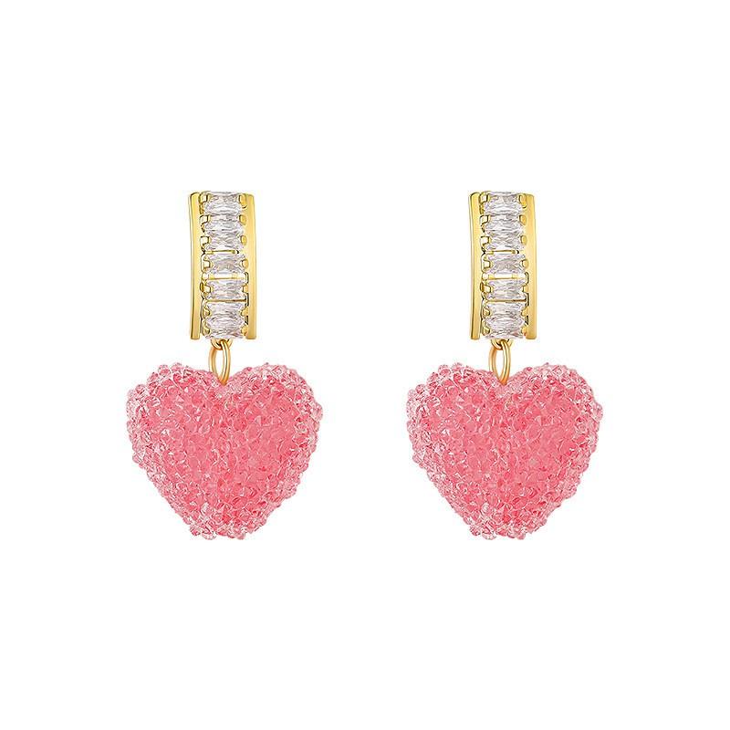 Needle Heart Sugar Earrings