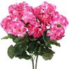 4/8pcs Artificial Plant Silk Begonia Flower Outdoor Garden Arch UV Protection Wedding Bride Home Bonsai Christmas Party Diy Gift