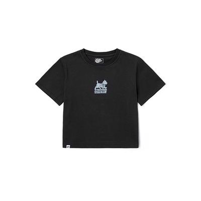 Off The Wall Tee Ss Simple Comfortable Fashion Short Sleeve T-Shirt Women Tops VN000QJ7BLK