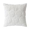 Modern Chenille Pillow Covers Minimalist Textured Sofa Cushion Cases Elegant Bedside Throw Pillowcase Chic Hotel Cushion Covers