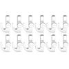 For Picture Rail Hooks 12Pcs Adjustable Hooks For Picture For Exhibition Art-Hanging System Hangers-Gallery Supplies