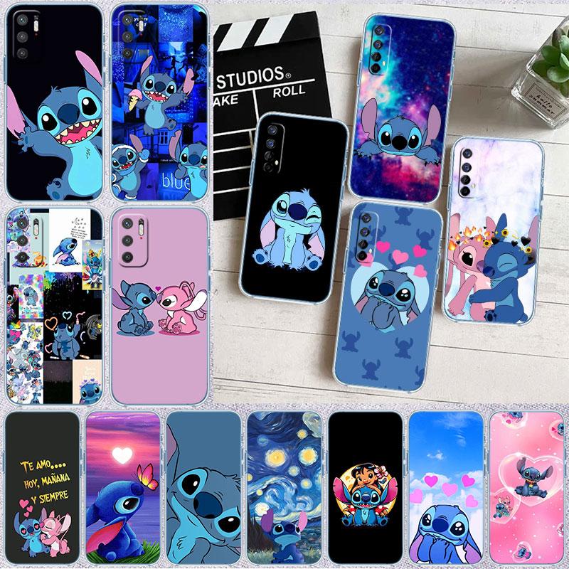 Cartoon Stitch Durchsichtige Handyhülle für Motorola Moto G10 G20 G30 G31 G32 G34 G35 G41 G42 G50 G51 G52 G55 G60 G60S