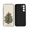 Merry Christmas Tree For Samsung Galaxy S25 S24 S23 Ultra S22 S21 Plus S20 Black Soft Silicone Protective Case