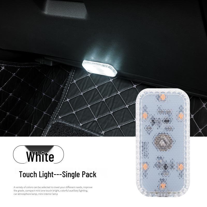 LED Wireless Rechargeable Car Atmosphere Touch Sensor Light