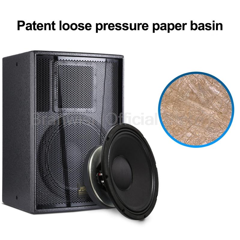 1600W 10/12 Inch High Power Speaker 2-Way Passive Speaker HiFi Professional Stage Audio Sound Box for Home Theater KTV Karaoke