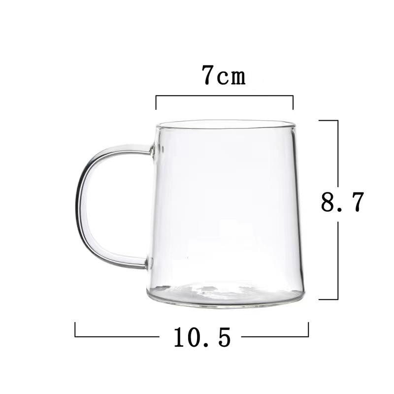 Amber High-Capacity Glass Pitcher Set for Cold Beverages