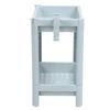 Bathroom Floor Storage Shelf Bathroom Storage Open Shelf Unit Freestanding Corner Rack Shelves Storage Rack Nordic Blue