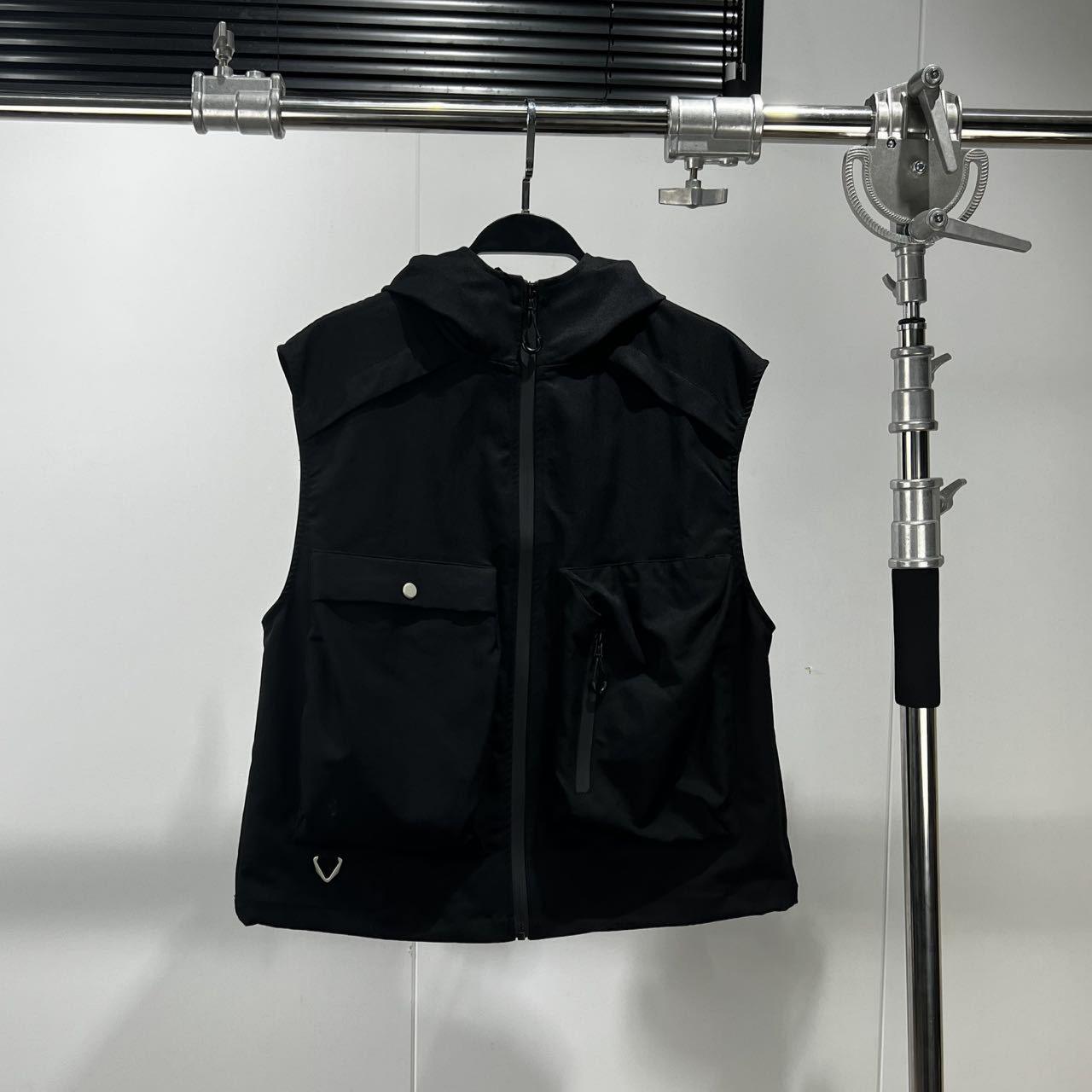 Tooling Vest Men s Vest Men s Stacked Summer Functional Outdoor Tactical Mountain Black Casual Vest M чёрный