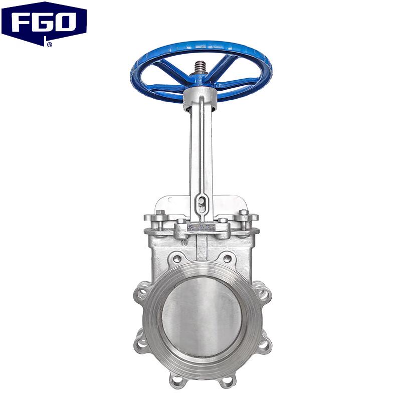 FGO Manual Knife Gate Valve, 304 Stainless Steel