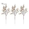 Artificial Silk Flowers for Home Decor Realistic Autumn Decoration, Floral Orange Plants Halloween Decoration Branches Table Centerpiece And