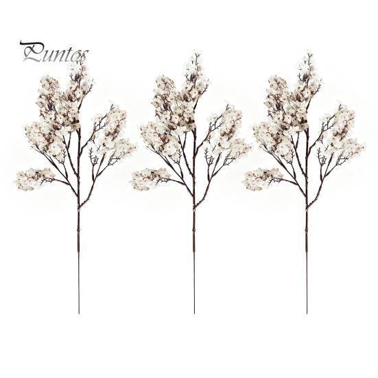 Artificial Silk Flowers for Home Decor Realistic Autumn Decoration, Floral Orange Plants Halloween Decoration Branches Table Centerpiece And