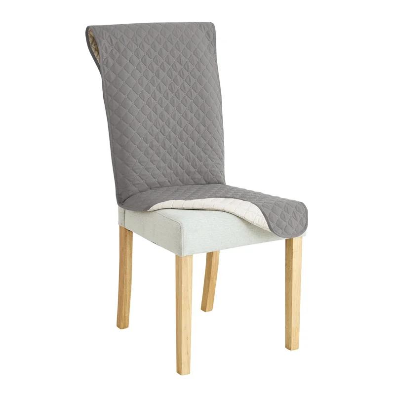 

Чехлы для стульев с противоскользящим покрытием, стеганый клетчатый коврик для стула с резинкой, высококачественный чехол для сиденья для кухни, свадьбы, банкета 4pcs