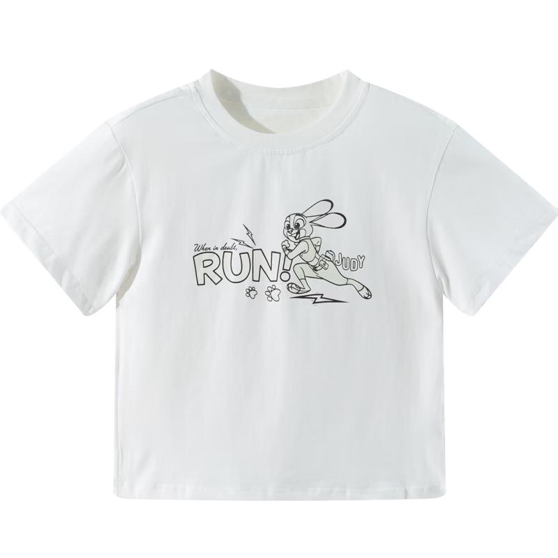 Disney Girls Running Judy Short Sleeve T-Shirt 120/60