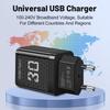 2.4A PD+2USB Travel Charger - US/EU/UK Plug
