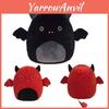 Adorabile Pipistrello Diavolo di Halloween Peluche Morbido e Coccoloso Bambola Cartone Animato Imbottita per Bambini