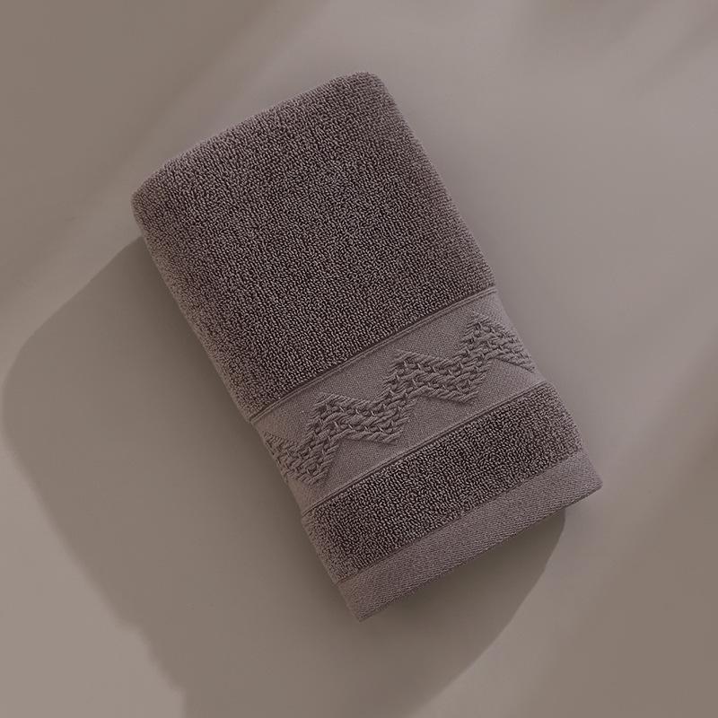 Toalla 7a de Algodón Puro Antibacteriano: Clase A, Engrosada, Muy Absorbente, No Suelta Pelusa, Adecuada para Lavar la Cara y Bañarse, Unisex.