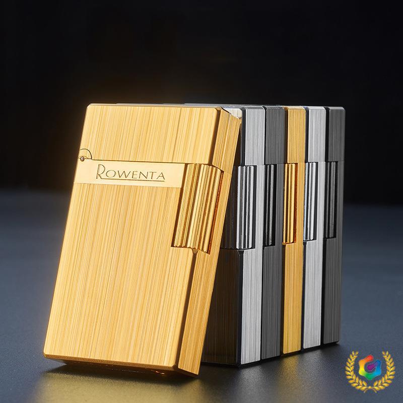 **New Good Luck Retro Flint Lighter**: Creative Side-Slip Ignition with Old-Fashioned Charm