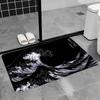 The Great Wave Off Kanagawa Room Mats Retro Multiple Choice Living Room Kitchen Rug Non-Slip Welcome Rug