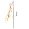 Cat Wand Toy Cute Claw Teasing Stick for Cat Interactive Toy Funny Colorful Kitten Teaser Stick Pet Cat Supplies