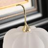 Creative Resin Handicrafts Marble Pumpkin Figurine Transparent Frosted Finish Pumpkin Statue Home Decoration Accessories