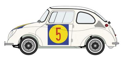 Hasegawa Subaru 360 1963 1. Japan-GP-Klasse Plastikmodell 20465 1/24 C-1