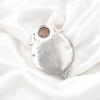 Natural Pink Copper Turquoise Gemstone 925 Sterling Silver Handmade Pendant CP-22-48
