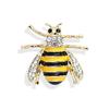 Fashion Mini Cute Bee Wasp Insect Brooch Pin Women's Accessories Wholesale