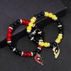 2pcs Deadpool and Wolvers Bracelet Best Friend Bracelet Gifts Set