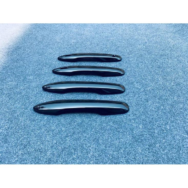 Exterior Door Handle Cover Trim For -2024 Toyota Harrier Venza Pure Black
