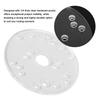 6.5 Inch / 164mm Diameter Universal Router Base Plate 7.5mm Thickness Transparent Acrylic Material Acrylic Router Base