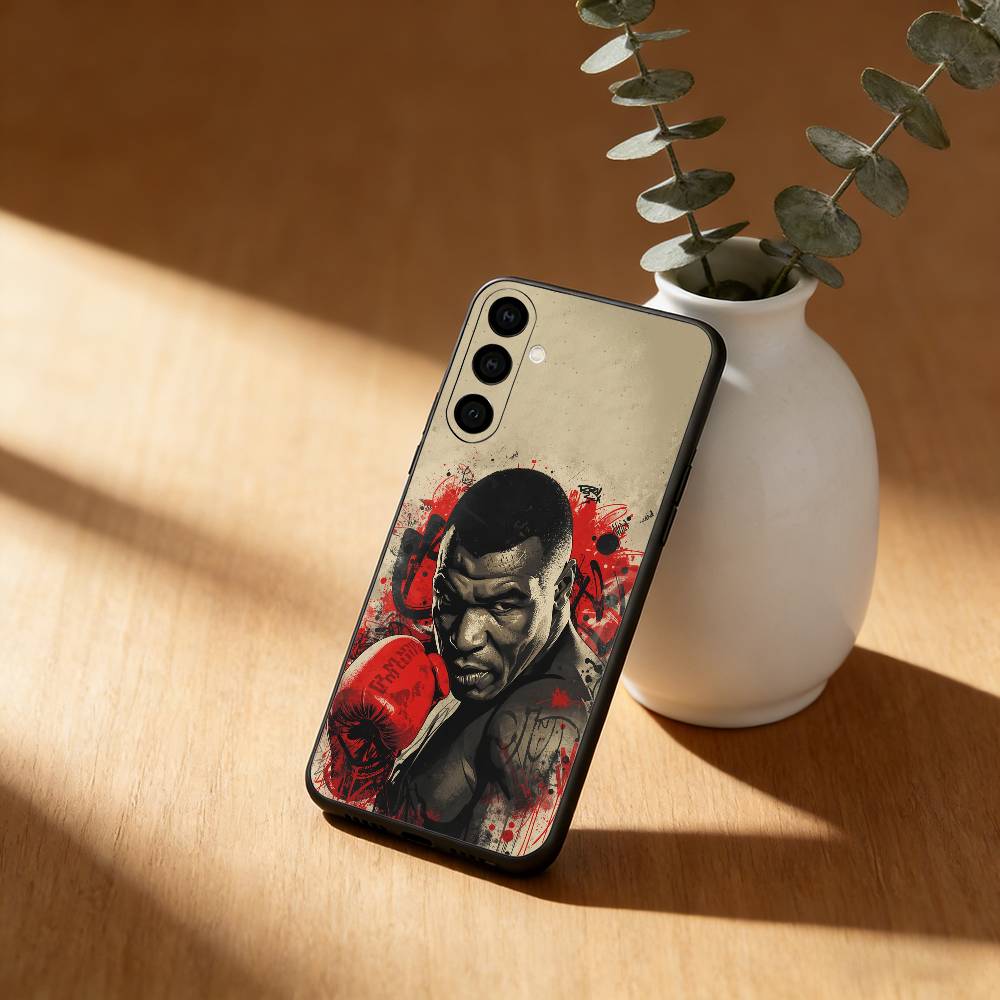 The king of boxing Mike T-Tyson   Phone Case For Samsung Galaxy A20,21s,22,31,32,52,53,72,73,80,91 Soft Black Shell