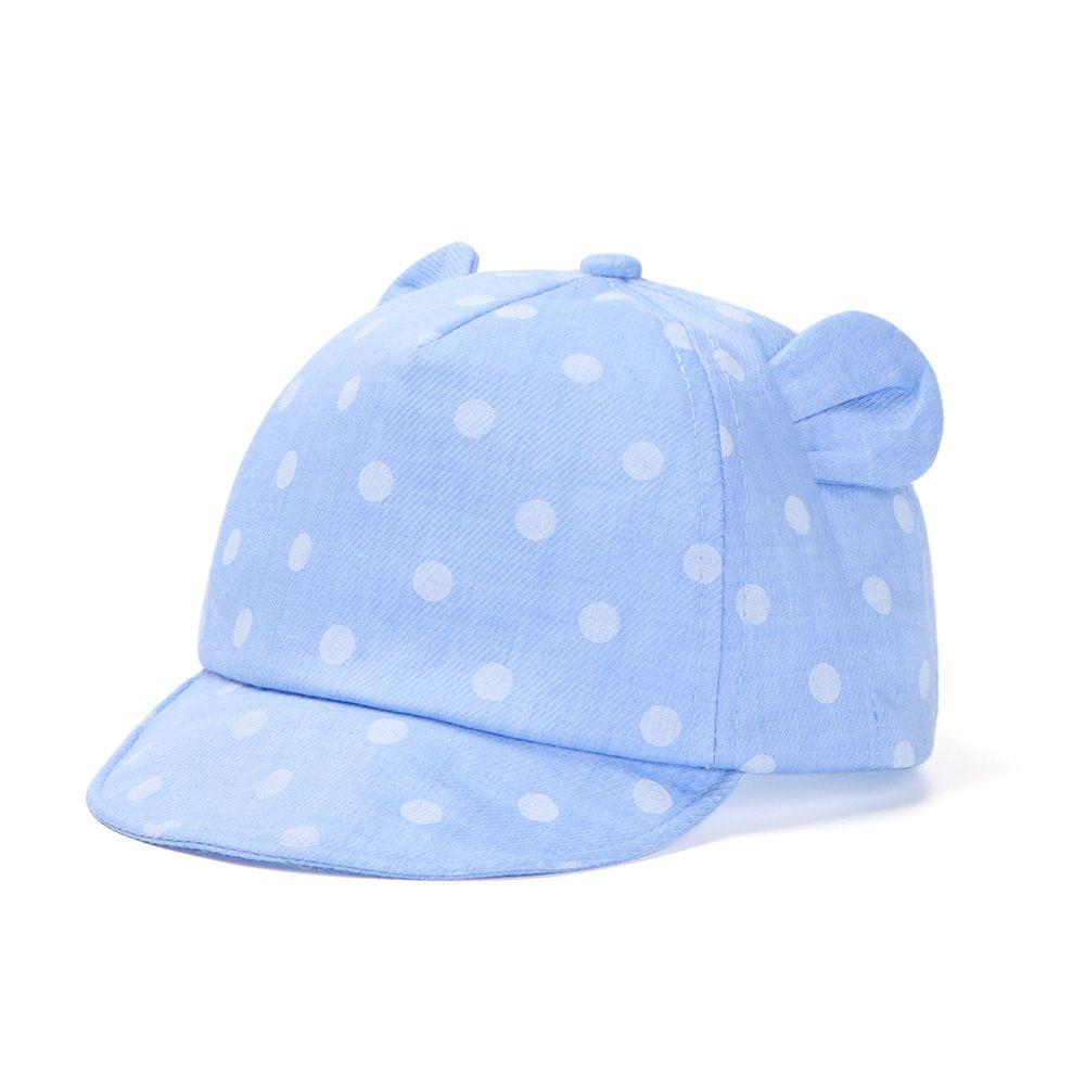 Boys For 6-24Months Panama Cap Children Sun Hat Dot Beach Caps Baby's Baseball Hat Rabbit Ear Cap