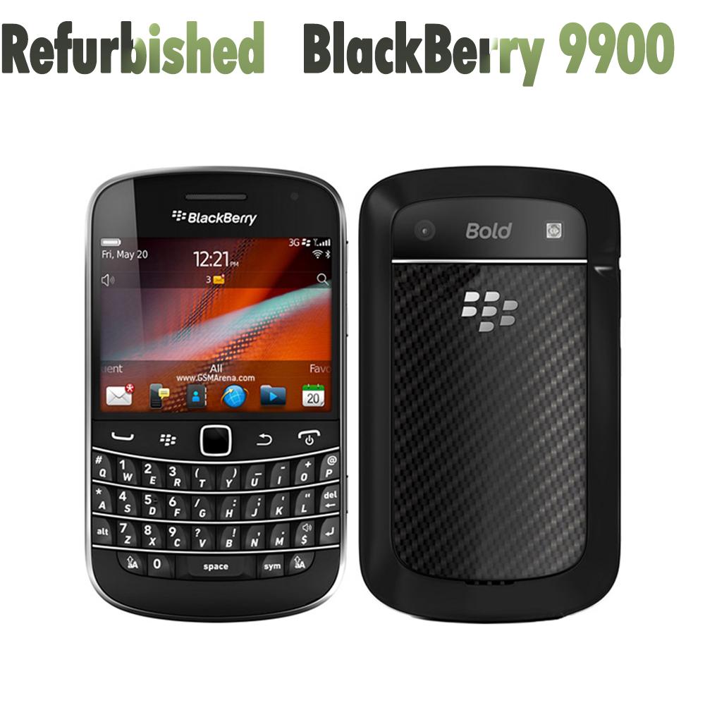 95% New Refurbished BlackBerry Bold Touch 9900 3G NETWORK 768 RAM 8GB ROM Mobile Phone