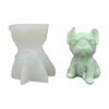 French Fighting Dog Cake Chocolate Cake Fondant Mold Diy Baking Manual Candle Mold Food Grade Silicone Fondant Mould