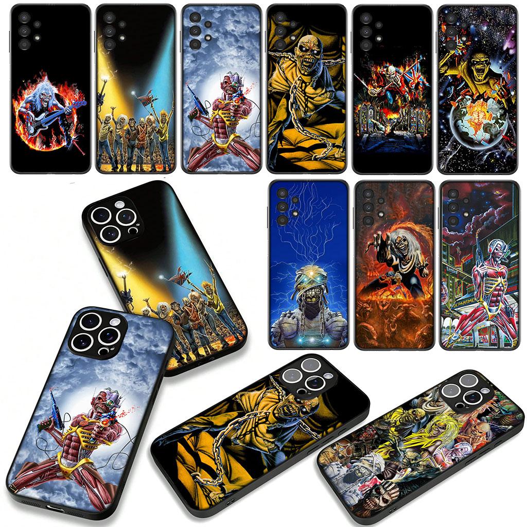 Cover for Xiaomi Redmi Note 15 11 9 10 Pro Plus A5 9A 9T 10A 10C 9C NFC 15C 8T Phone Case I-Irons M-Rocks M-Maidens