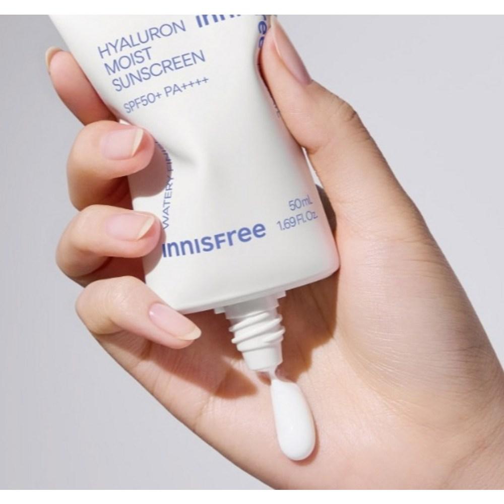 Innisfree Hyaluronic Moisture Sun Cream SPF50+ PA++++, 50ml, 3 units