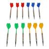12PCS Soft Tip Darts for Beginners Plastic Professional Indoor Darts Set with 100PCS Dart Tips for