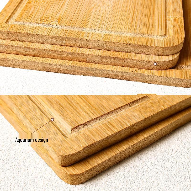 ZISIZ Bamboo Kitchen Cutting Board Set