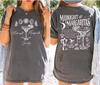 Maglietta Margarita di Mezzanotte Double Sided Magia Pratica Film di Halloween T-shirt a Maniche Corte per l'Estate Unisex Tutte le Stagioni