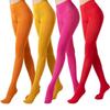 Soft Stretchy Tights Pantyhose 70D Semi Opaque Tights,High Waist Pantyhose Solid Color Footed Pantyhose Cosplay Tights